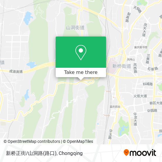 新桥正街/山洞路(路口) map