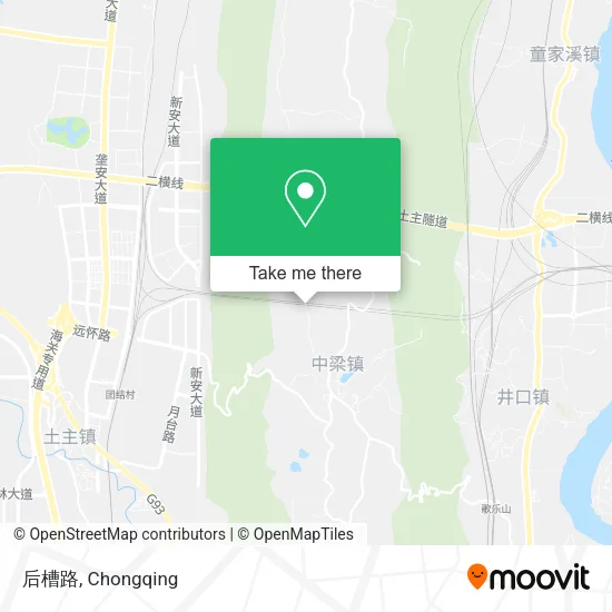 后槽路 map