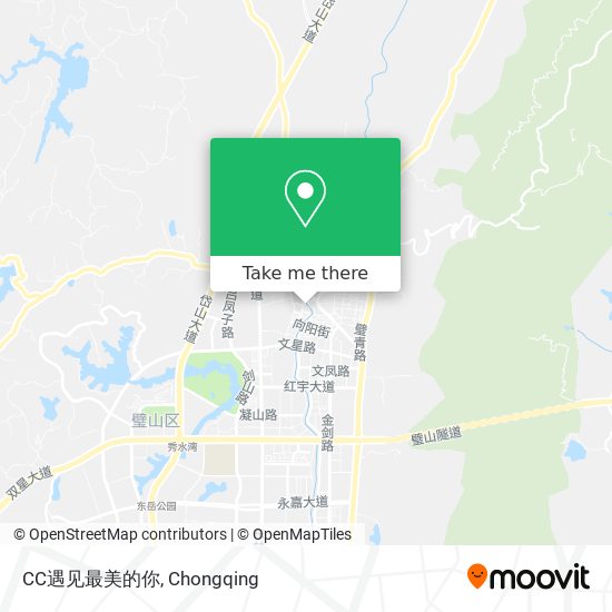 CC遇见最美的你 map