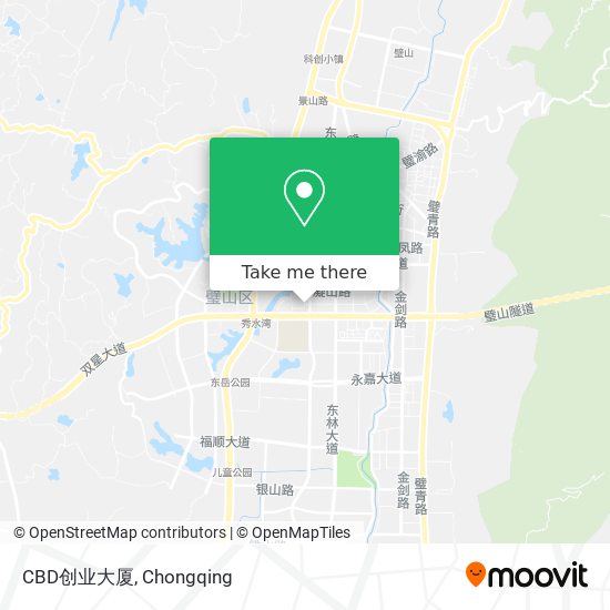 CBD创业大厦 map