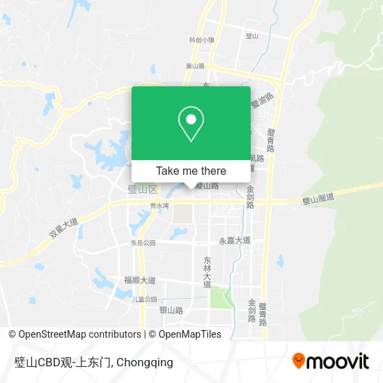 璧山CBD观-上东门 map
