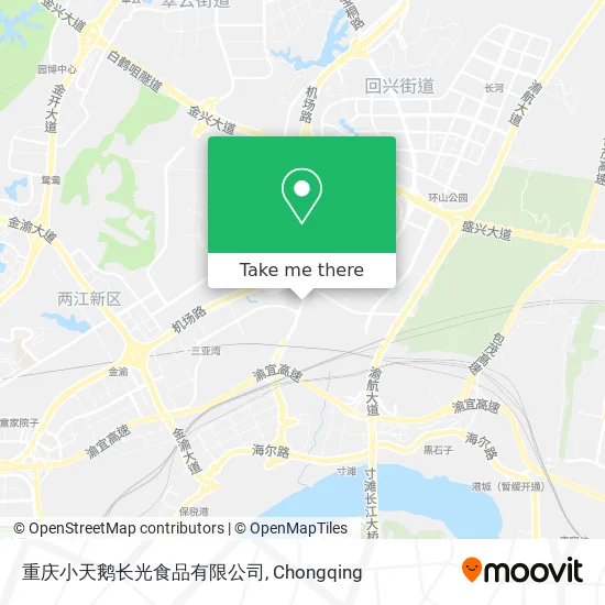 重庆小天鹅长光食品有限公司 map