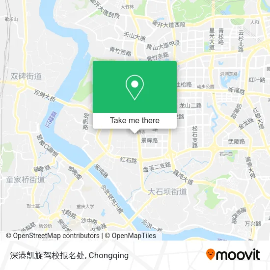 深港凯旋驾校报名处 map