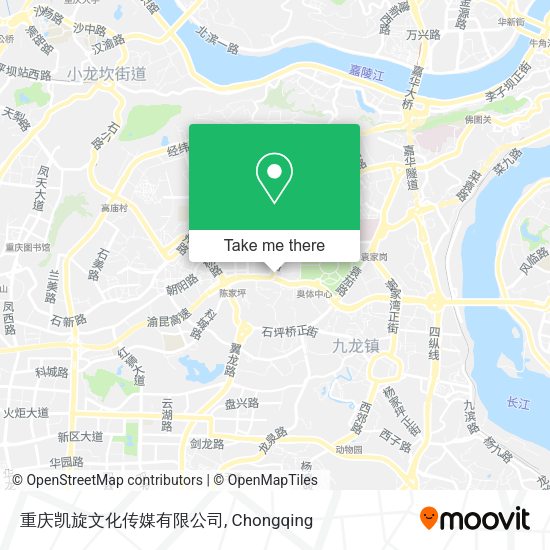 重庆凯旋文化传媒有限公司 map