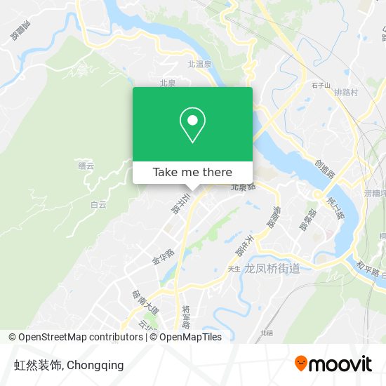 虹然装饰 map