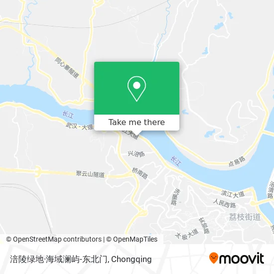 涪陵绿地·海域澜屿-东北门 map