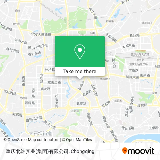 重庆北洲实业(集团)有限公司 map