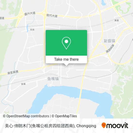 美心·偙朗木门(鱼嘴公租房四组团西南) map