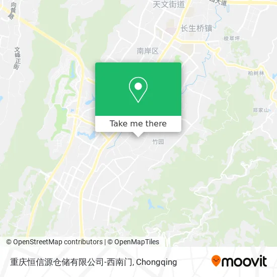 重庆恒信源仓储有限公司-西南门 map
