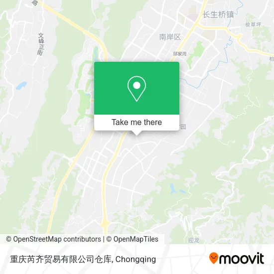 重庆芮齐贸易有限公司仓库 map