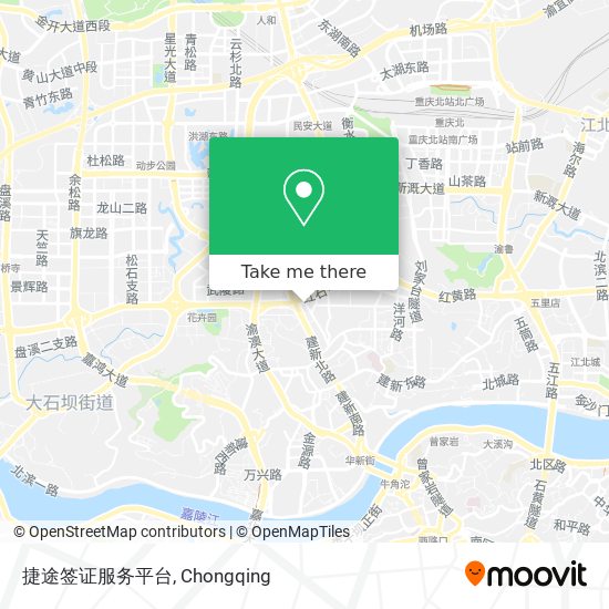 捷途签证服务平台 map
