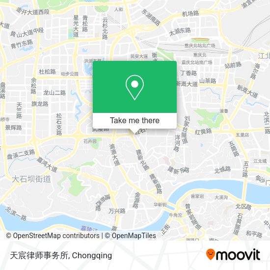 天宸律师事务所 map
