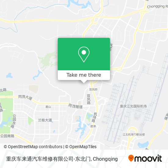 重庆车来通汽车维修有限公司-东北门 map
