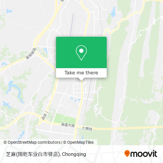 芝麻(隋乾车业白市驿店) map