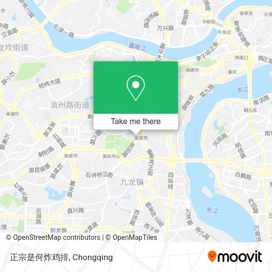 正宗是何炸鸡排 map