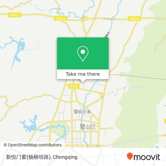 新悦门窗(杨柳坝路) map