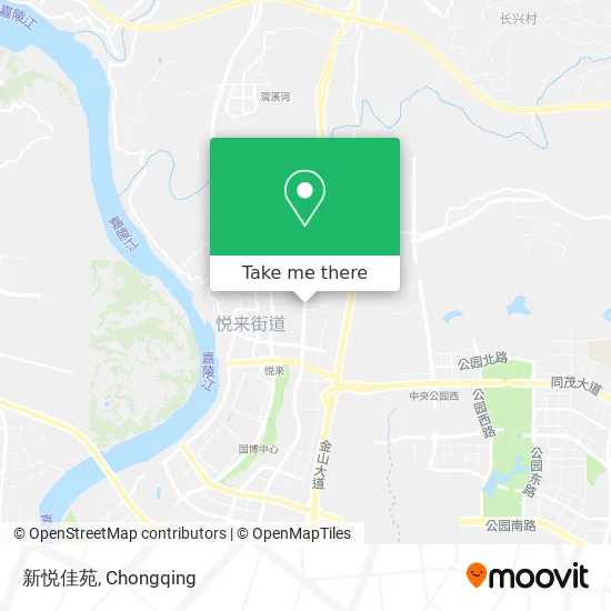 新悦佳苑 map
