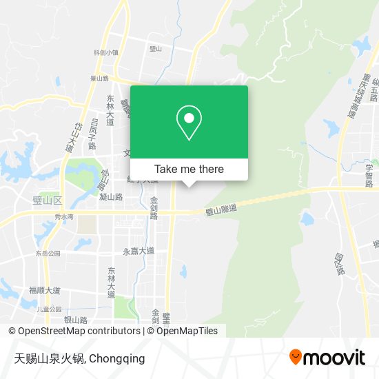 天赐山泉火锅 map