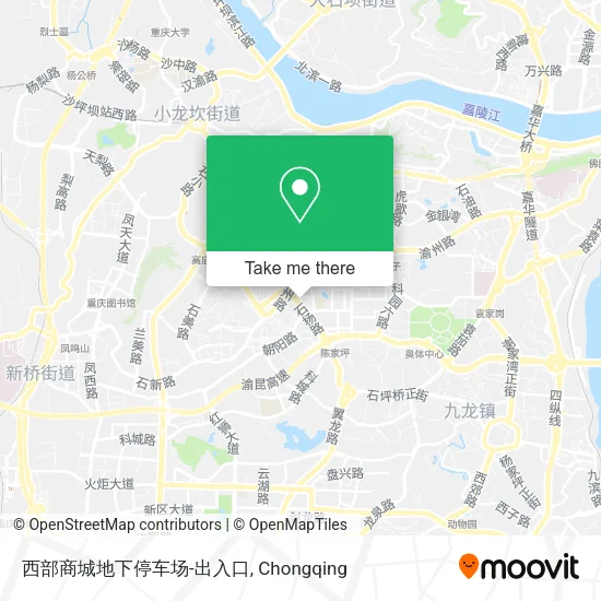 西部商城地下停车场-出入口 map