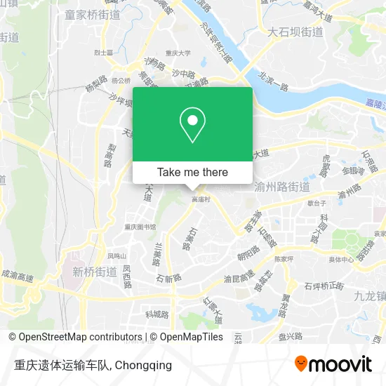 重庆遗体运输车队 map