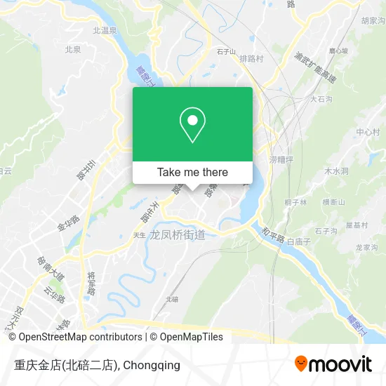 重庆金店(北碚二店) map