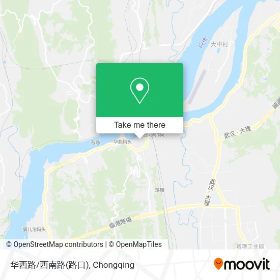 华西路/西南路(路口) map