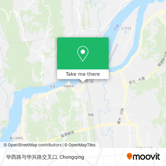 华西路与华兴路交叉口 map