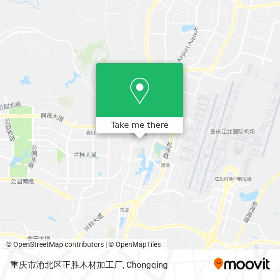 重庆市渝北区正胜木材加工厂 map