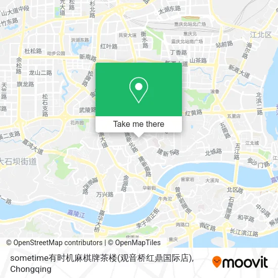 sometime有时机麻棋牌茶楼(观音桥红鼎国际店) map