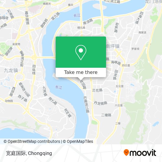 宽庭国际 map