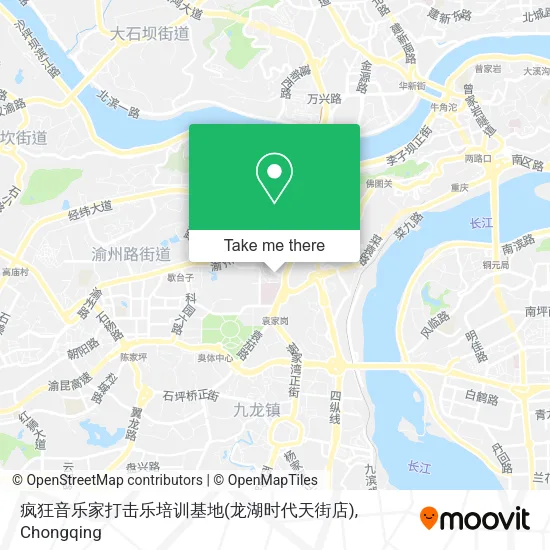 疯狂音乐家打击乐培训基地(龙湖时代天街店) map