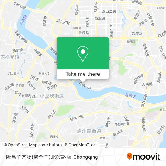 隆昌羊肉汤(烤全羊)北滨路店 map