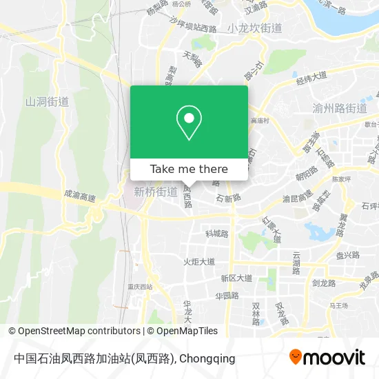 中国石油凤西路加油站 map