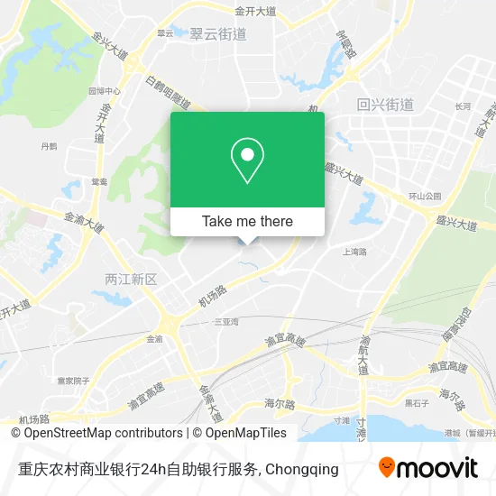 重庆农村商业银行24h自助银行服务 map