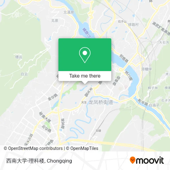 西南大学-理科楼 map