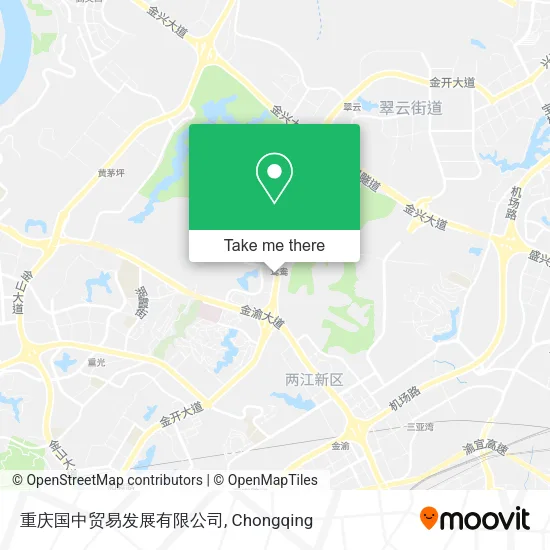 重庆国中贸易发展有限公司 map