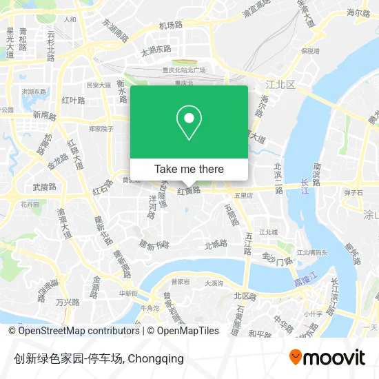 创新绿色家园-停车场 map