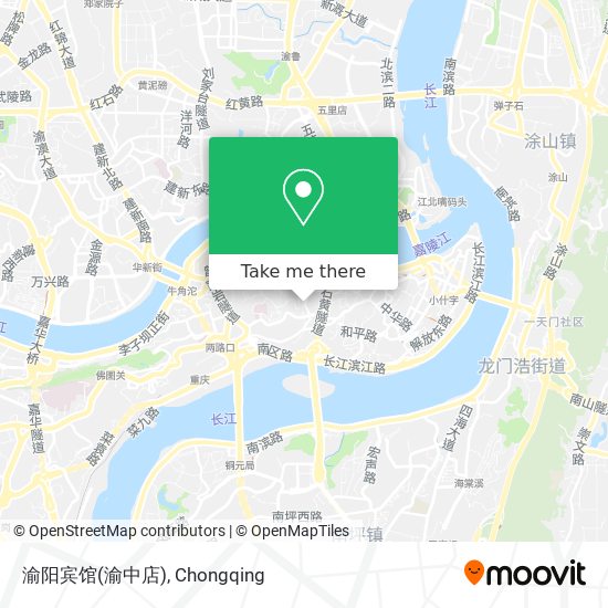 渝阳宾馆(渝中店) map
