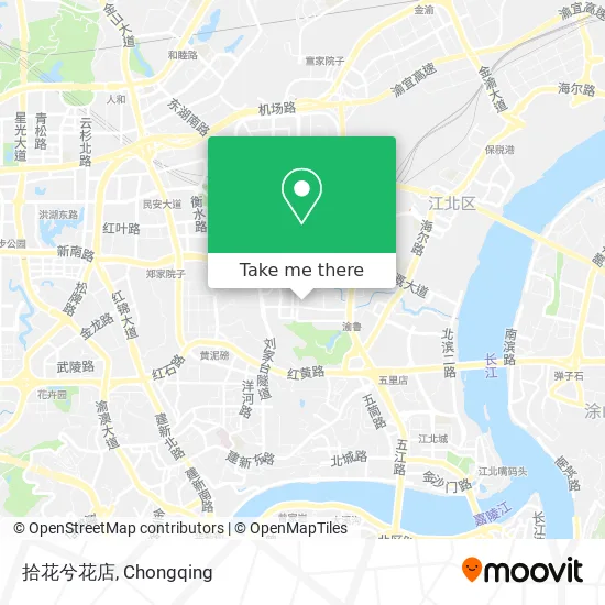 拾花兮花店 map