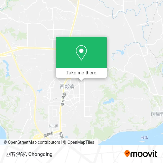 朋客酒家 map