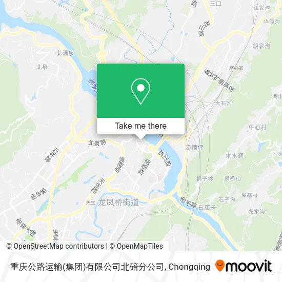 重庆公路运输(集团)有限公司北碚分公司 map