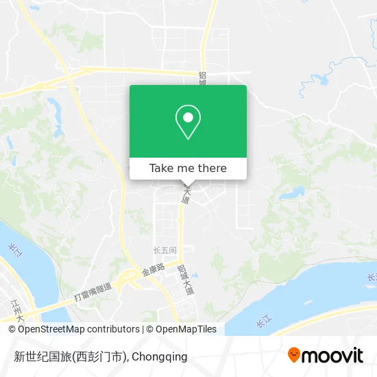 新世纪国旅(西彭门市) map