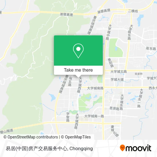 易居(中国)房产交易服务中心 map
