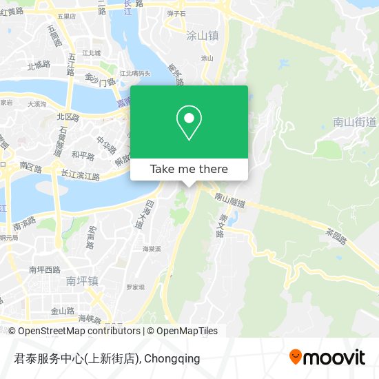 君泰服务中心(上新街店) map