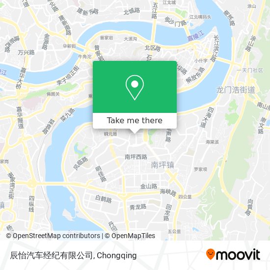 辰怡汽车经纪有限公司 map