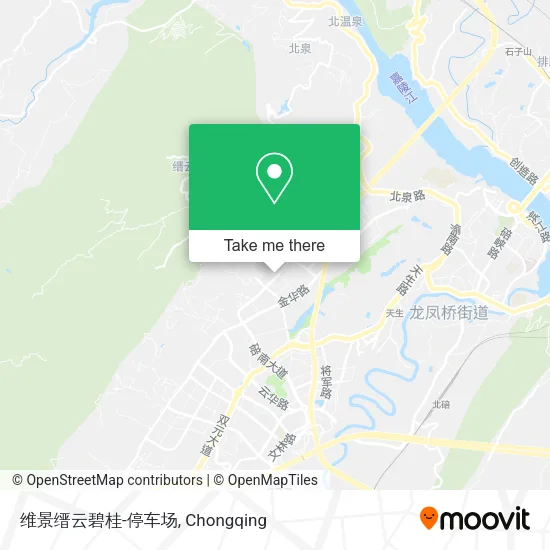 维景缙云碧桂-停车场 map