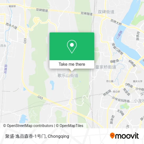 聚盛·逸品森香-1号门 map