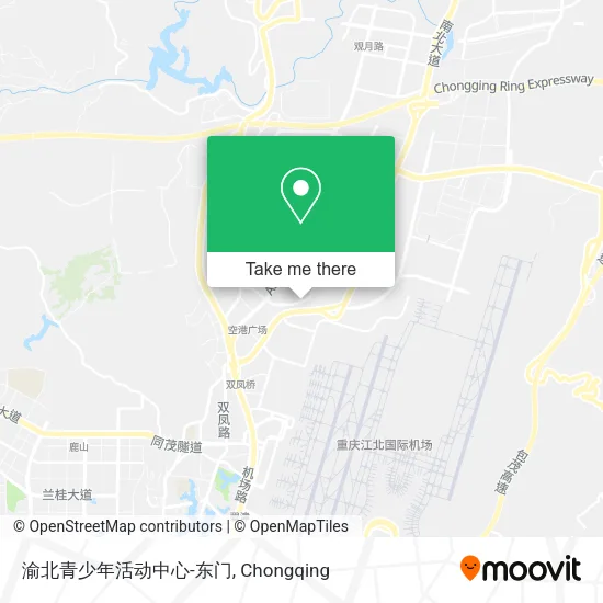 渝北青少年活动中心-东门 map