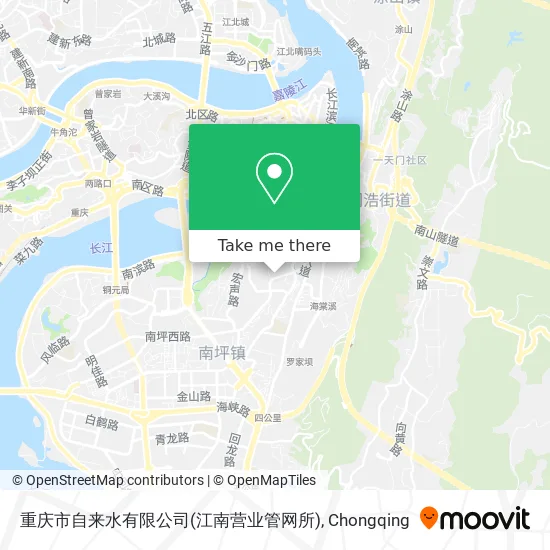 重庆市自来水有限公司(江南营业管网所) map