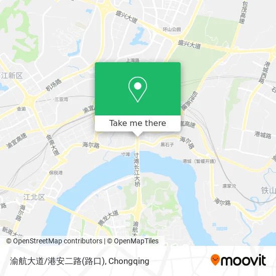 渝航大道/港安二路(路口) map